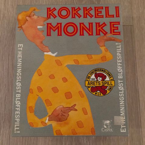 Kokkelimonke brettspill selges