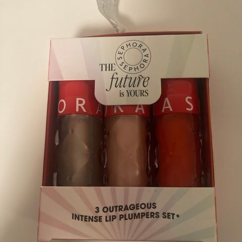 SEPHORA INTENSE LIP PLUMPERS - NYE - lipgloss 3pk