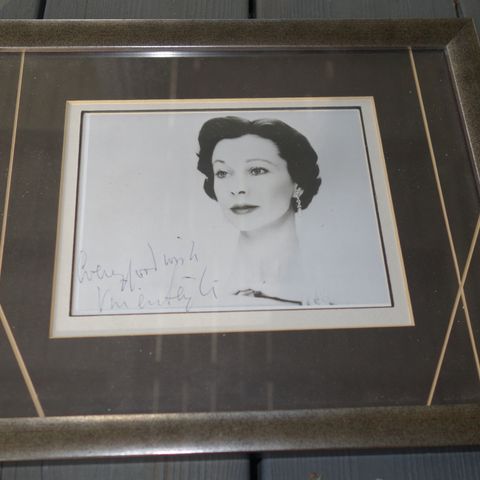 autograf Vivien Leigh Tatt av Vinden