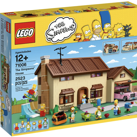 Lego Simpsons Hus