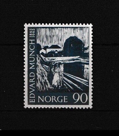 Norge 1963 - Munch - postfrisk  (N-12)