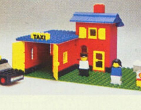 lego legoland 368 «Taxi station»