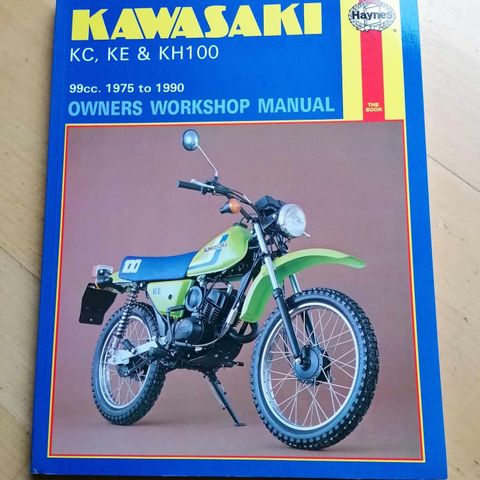 Kawasaki 100 verkstebok.