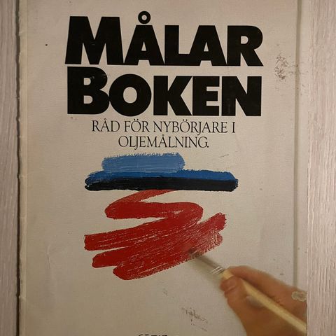 Bok/ hefte. Målar Boken