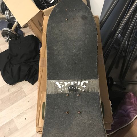 Eppic skateboards Mini gash 1989. Originalt teamboard.