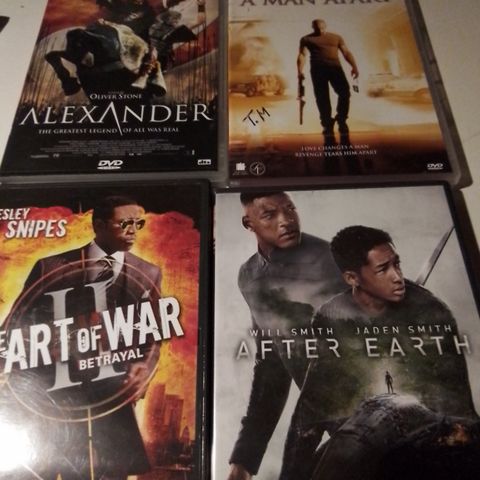 Art of War- Aleksander- A Man Apart- After Earth- Avengers Animatrix