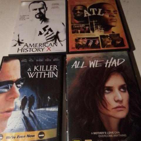 American Gangster- American History X- ATL- All We Had- A Killer Within