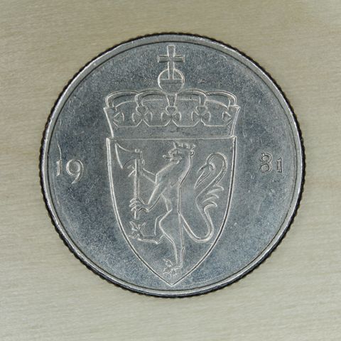 50 øre 1981 Norge   (1103)