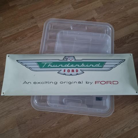 Ford Thunderbird  metal sign