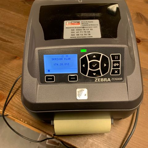 Zebra ZD500R RFID printer