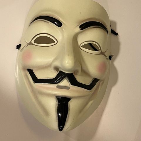 Anonymous/Vendetta maske.