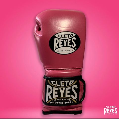 Boksehankser Cleto Reyes 12 oz rosa Made in Mexico