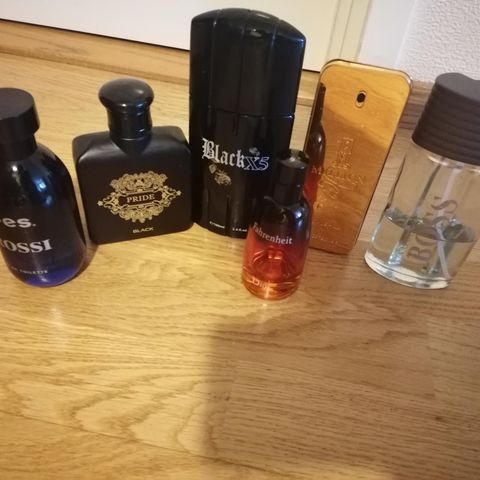 Forskjellige parfymer