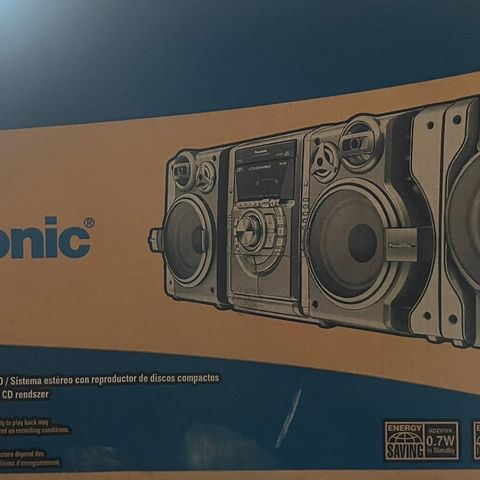 Panasonic stereoanlegg