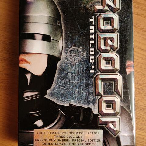 Robocop trilogien DVD