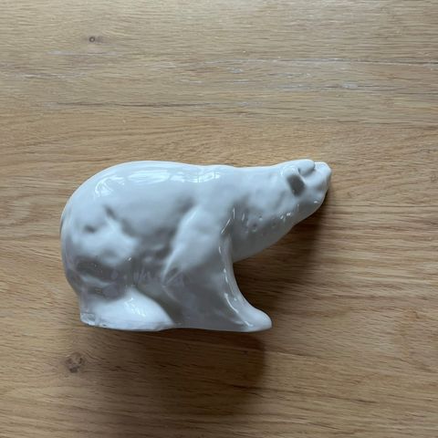 isbjørn i porselen