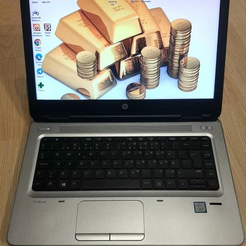 Hp probook 640 G3 core i5 7gen/ 16 gb ram/ ssd 256gb+hhd 500gb/ 14" FHD ips