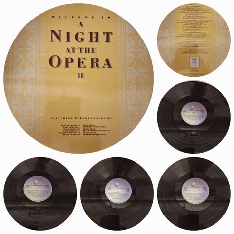 WELCOME TO A NIGHT AT THE OPERA 2 (1990) - VINTAGE/RETRO LP-VINYL (ALBUM) DOBBEL