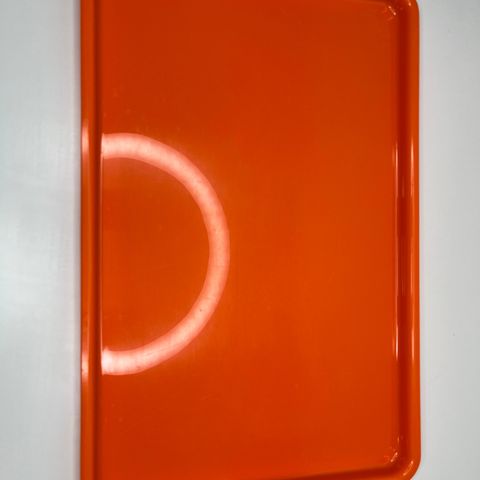 Retro Oransje serveringsbrett (43.3 cm x 27.3 cm x 1.8 cm)