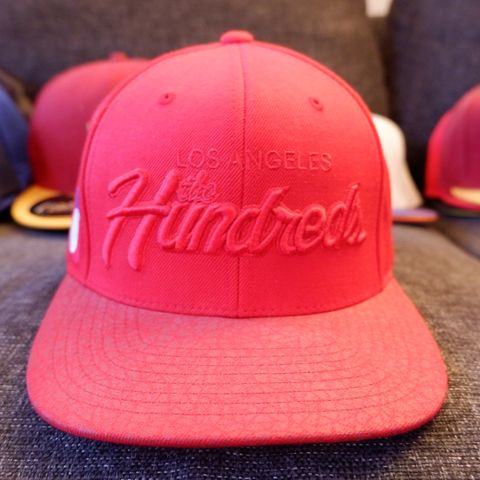 samling THE HUNDREDS HATS LOS ANGELES SCRIPT FLAT CAPS