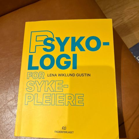 Psykologi for sykepleiere bok