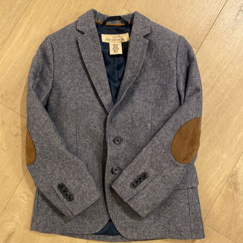 Blazer til gutt strl 116