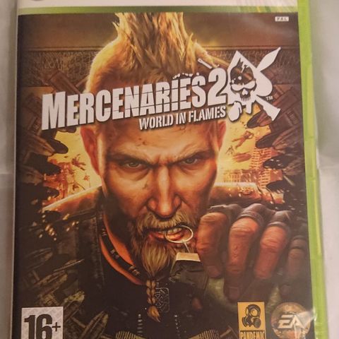 Mercenaries 2 World in flames til Xbox 360.