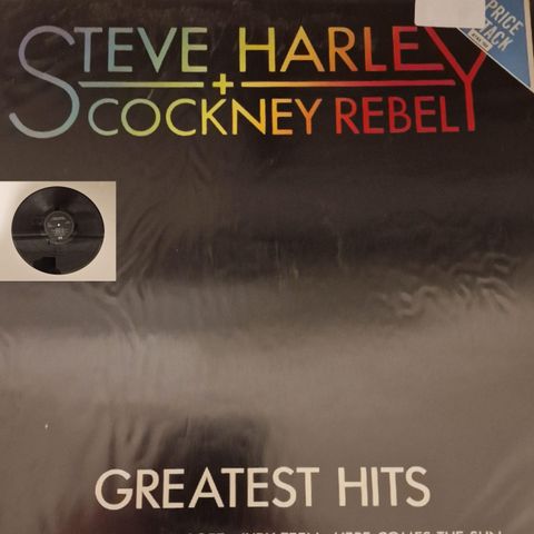 STEVE HARLEY/SOCKNEY REBEL (GREATEST HITS 1988) - VINTAGE/RETRO LP-VINYL (ALBUM)