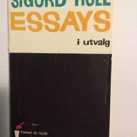 Sigurd Hoel: Essays i utvalg