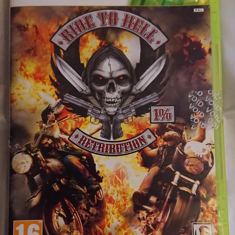 Ride to hell Retribution til Xbox 360.