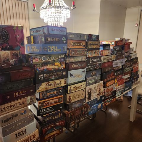 New and used games and Kickstarter games