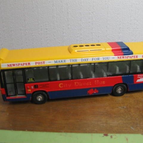 Buss - Tins Toy - Metal - City Direct Bus - 18 cm - Se bilder!