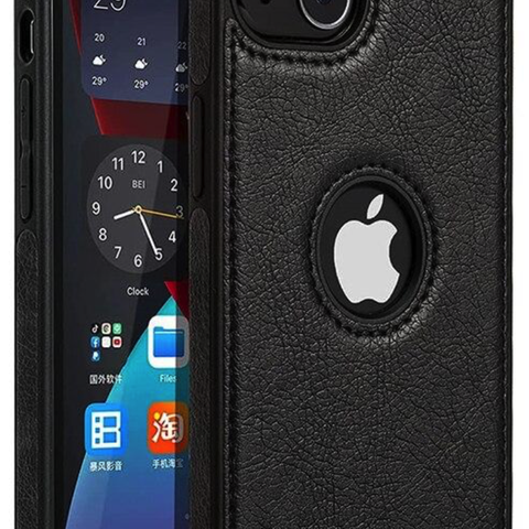 Luxury Business Vintage mykt skinntelefonveske for IPhone 13 PRO MAX