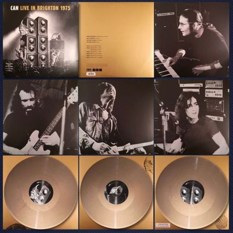 Can – Live In Brighton 1975 - Trippel gull Vinyl