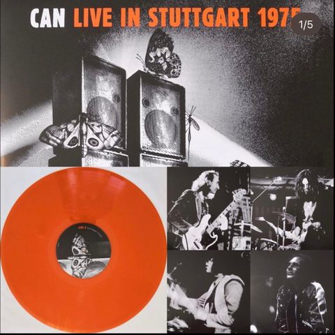 Can – Live In Stuttgart 1975 - Trippel Live på orange Vinyl