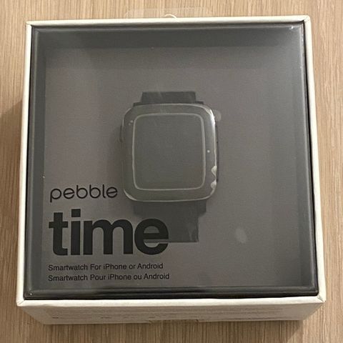 Pebble Time - Smartwatch for iPhone or Android