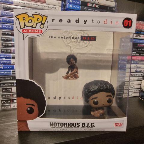 Funko Pop! Notorious B.I.G. (01) - Ready to Die Album Cover