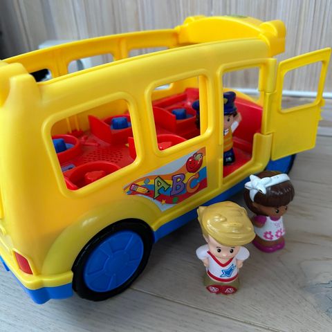 ABC Little People Bus med lyd fra Fisher Price