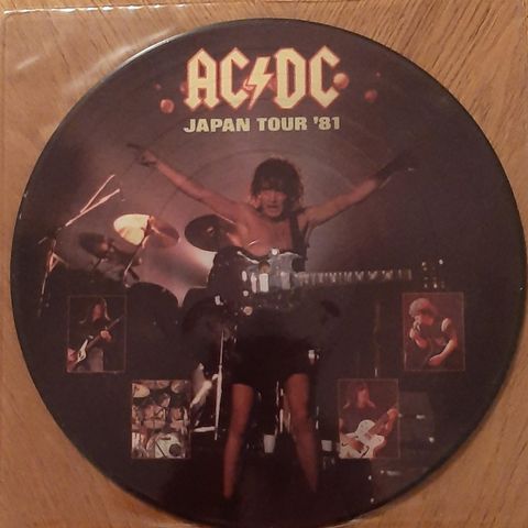Ac/dc,Live Japan 81 picture disc.