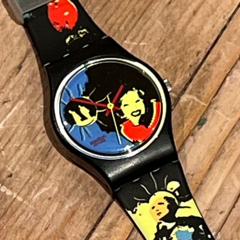 Swatch retro dame/barne klokke fra 1990. Ny