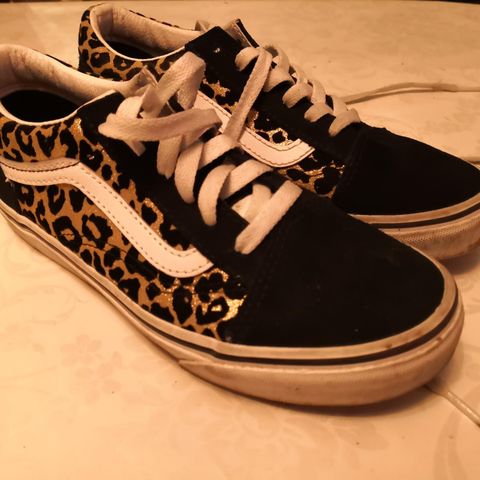 Vans old skool leopard str 35