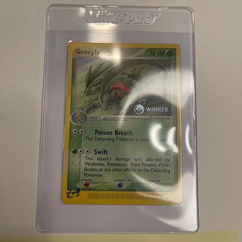 Pokemon TCG Grovyle - Winner Stamp Promo