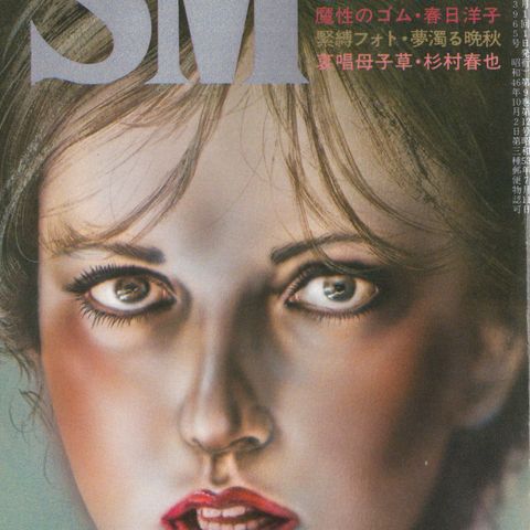 SM Select Nummer 12 Desember 1979. Kunst: Toshio Saeki. Foto: Norio Sugiura.
