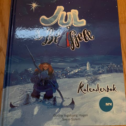 Jul i blåfjell - pop up Kalenderbok