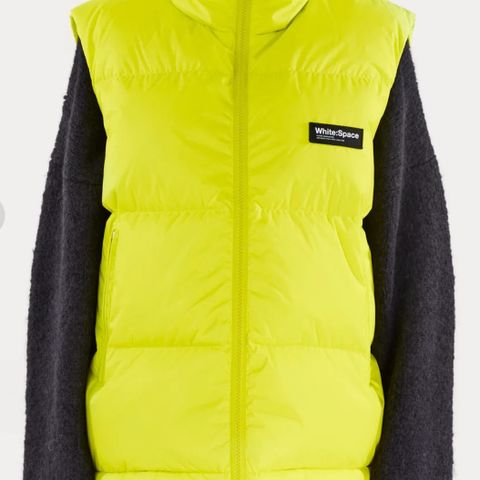 WHITESPACE NEON GUL VEST - NY - XS - unisex