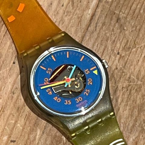 Swatch retro dame/barne. Nye fra 1990