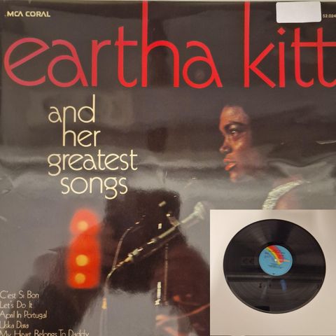 EARTHA KITT/AND HER GREATEST SONGS 1970 - VINTAGE/RETRO LP-VINYL (ALBUM)
