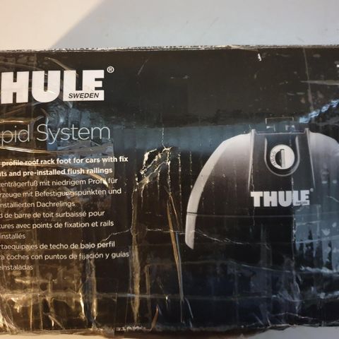 Thule fotsett 753 + kit