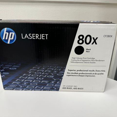 Lasertoner HP 80x