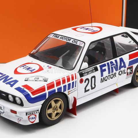 1/18 IXO-MODELS - BMW 3-SERIES M3 (E30) TEAM BMW FINA N20 RALLY 1000 LAKES 1989